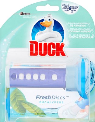 Duck Свежие диски Эвкалипт Gel пак в туалет