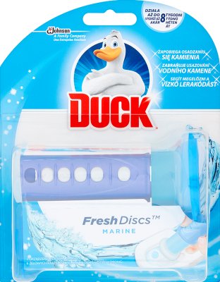 Duck Свежие диски Marine Gel пак в туалет