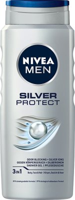 Nivea Men Silver Protect Żel pod prysznic