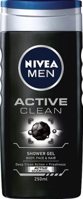 Nivea Men Active Gel Чистый душ