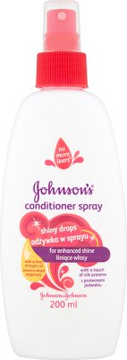 Johnson's Shiny Drops. Conditioner spray