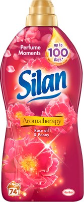 La aromaterapia Silan concentrado líquido de telas suavizador de Petróleo y Rose Peony