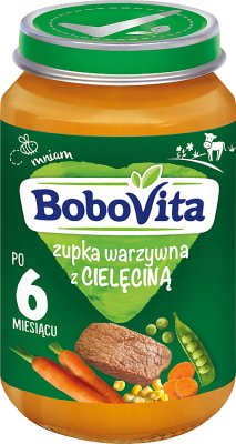 BoboVita Vegetable soup with veal