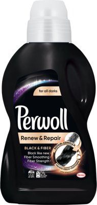 Perwoll liquid for washing black and dark fabrics