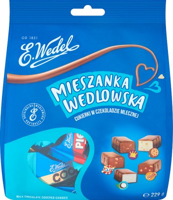 Wedel Mieszanka Wedlowska cukierki w czekoladzie mlecznej