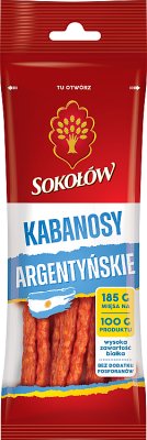 Sokołów Gold Premium Argentinische Kabanosy
