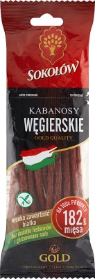 Sokołów Gold Premium Kabanosy Węgierskie