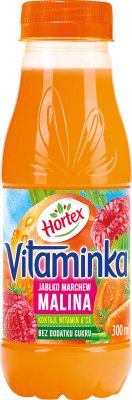 Hortex Vitaminka Sok Malina marchewka jabłko