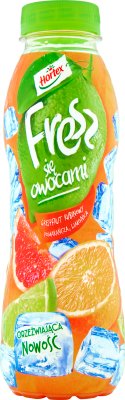 Hortex Fresz. Multi-fruit drink grapefruit ruby ​​orange lime