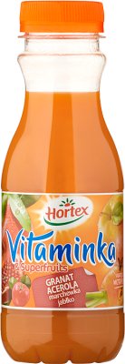 Hortex Vitaminka & Superfruits Sok Granada acerola zanahoria manzana