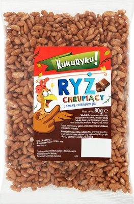 Sante Kukuryku! Ryż chrupiący o smaku czekoladowym