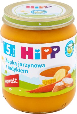 Hipp Zupka jarzynowa z indykiem BIO