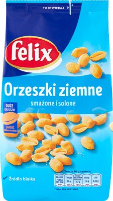 Félix cacahuetes fritos y salados