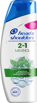 Head & Shoulders Champú anticaspa 2 en 1 mentol