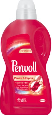 Perwoll Liquid zum Waschen von farbigen Stoffen Color & Fiber