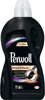 Perwoll Liquid para lavar telas negras y oscuras. Black & Fiber