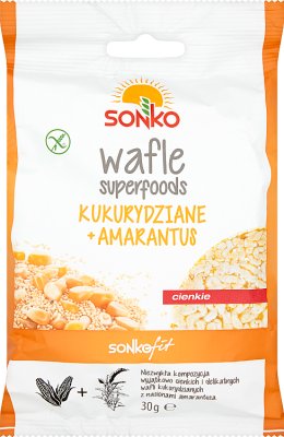 Sonko wafle superfoods Kukurydziane + amarantus