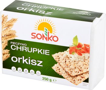 Sonko crispbread deletreado