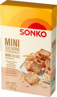 Sonko Mini bizcochos de trigo entero