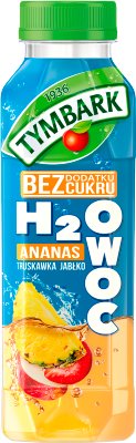 Tymbark H2Owoc Pineapple apple strawberry drink