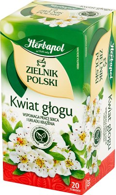 Herbapol Kwiat głogu herbatka ziołowa