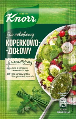 Aderezo de ensalada Knorr Dill and herb