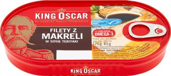 King Oscar Filety z makreli w sosie teriyaki