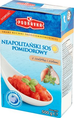 Podravka Neapolitanische Tomatensauce mit Schalotten und Kräutern