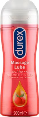 Durex Play 2in1 Intimes Gel, stimulierend, feuchtigkeitsspendend und Massage mit stimulierendem Guarana