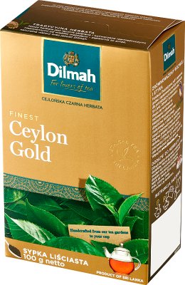 Dilmah Ceylon Gold Klasyczna czarna herbata sypka