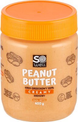 SoWell Cream Peanut Butter 100%