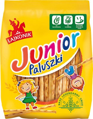 Lajkonik Junior Paluszki  o smaku waniliowym