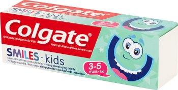 Colgate Smiles Kids Przeciwpróchnicza pasta do zębów dla dzieci 3-5 lat