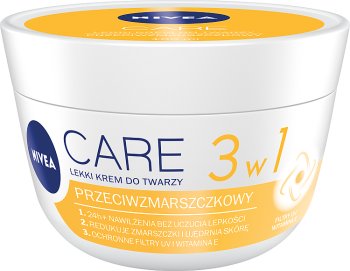 Nivea Care Lekki krem przeciwzmarszczkowy