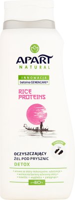 Apart Natural Oczyszczający żel pod prysznic Rice Proteins