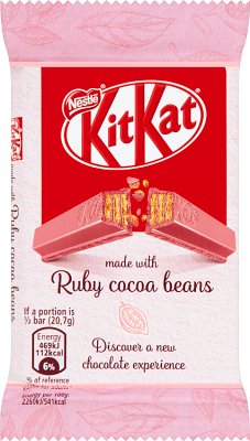 KitKat Ruby Paluszek waflowy w czekoladzie