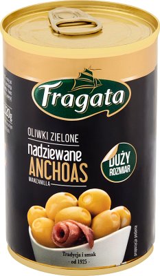 Fragata Oliwki zielone  nadziewane anchoas
