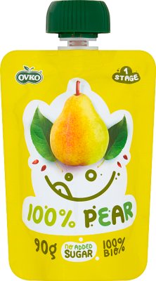 Ovko Ecological purée of BIO pear