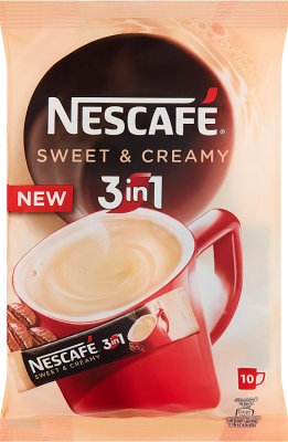 Nescafé 3in1 Sweet & Creamy Ein lösliches Kaffeegetränk