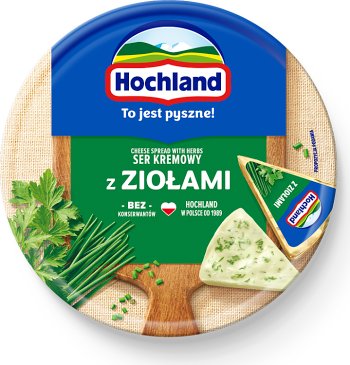 Hochland Processed Cheese With Herbs