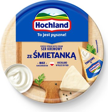 Hochland Frischkäse mit Sahnegeschmack