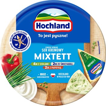 Queso Procesado Hochland Mixtett