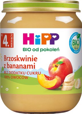 Hipp Peaches with bananas BIO