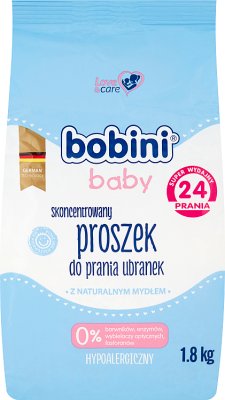 Bobini Babypuder zum Waschen von Babykleidung