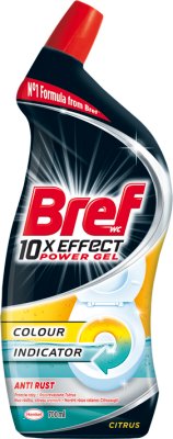 Bref 10 x Effect Żel do WC Anti Rust Citrus