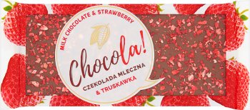 Terravita Chocola! Czekolada mleczna & truskawka