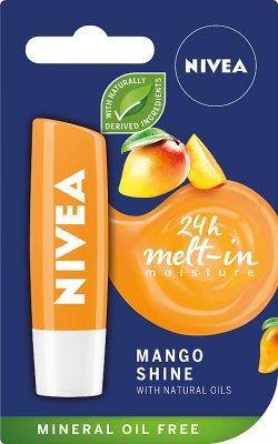 Nivea Pielęgnująca pomadka do ust Mango Shine