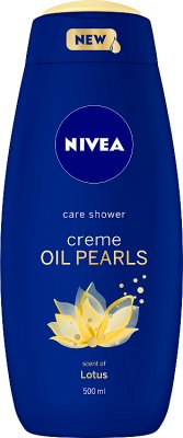 Nivea Careful pearls of essential oil in the Lotus shower gel