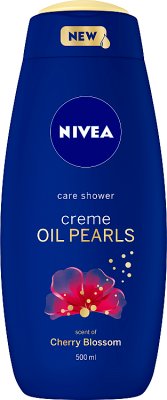 Nivea Perlas de aceites cuidadosas en el gel de ducha Cherry Blossom