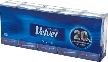 Velvet Original Chusteczki higieniczne 3-warstwowe